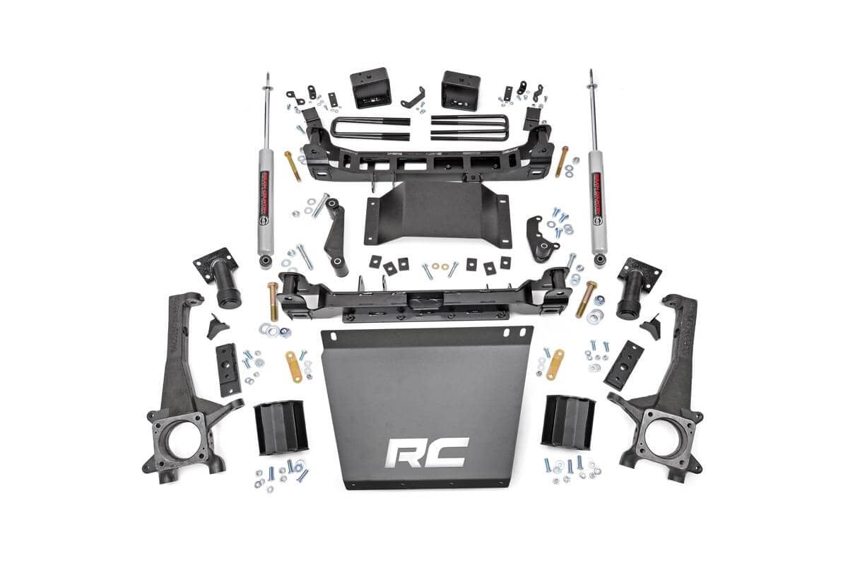 Toyota Tacoma Suspension Lift Kit - Front + Rear - Rough Country - 6 Inch - '05-'15